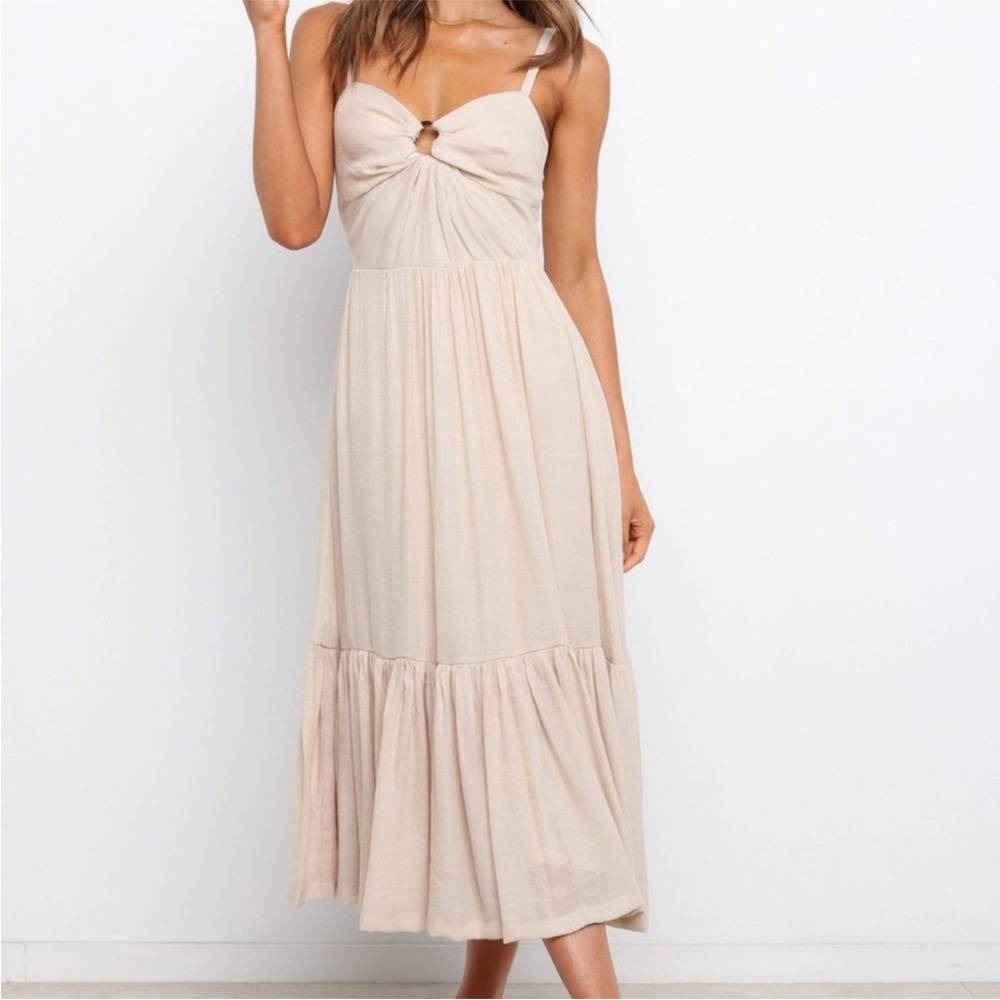 Petal  & Pup Beige Mccartin Dress